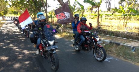 Convoy Merdeka, Cara Unik Bikers Merayakan dan Memaknai Kemerdekaan Republik Indonesia