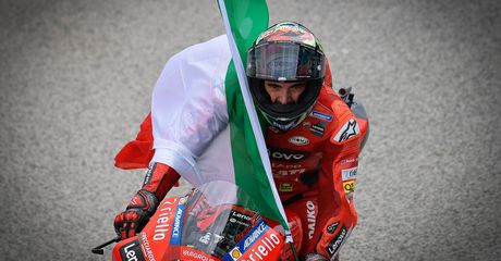 MotoGP San Marino 2021 - Francesco Bagnaia dan Enea Bastianini Berhasil Jaga Muka Italia, Apa Sih Rahasianya?