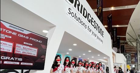 Pecah, Di Ajang GIIAS 2022,  Penjualan Ban Bridgestone Naik 108 Persen
