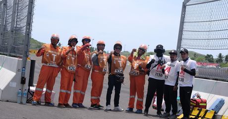 Marshal dan tim Medis Ungkap Suka Duka Bertugas Saat Balapan di Sirkuit Mandalika
