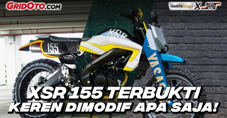 Yamaha XSR 155 Keren Dimodifikasi Gaya Apa Aja, Tonton Videonya!