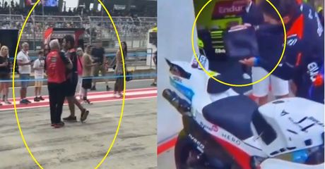 Pantesan Dilabrak, Ini Kelakuan Curang Kru Aprilia yang Bikin Davide Tardozzi Ngamuk