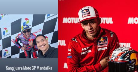 Menpora Dihujat Perkara Selfie di Podium MotoGP Mandalika, Pedro Acosta Tidak Suka