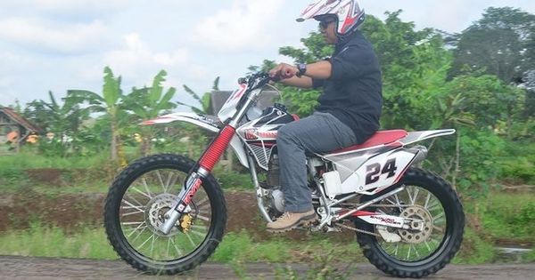 Lebih Galak Dari Crf150 Honda Tiger Modif Trail Mesinnya Jadi
