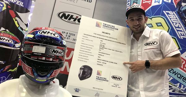Pembalap Moto3 Ini Takjub Ketika Helm Nhk Lolos Homologasi Fim Di Motogp Gridoto Com