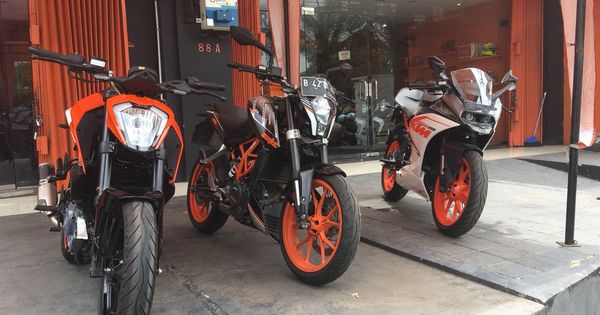 KTM RC 250 dan Duke 200 DP Rendah 