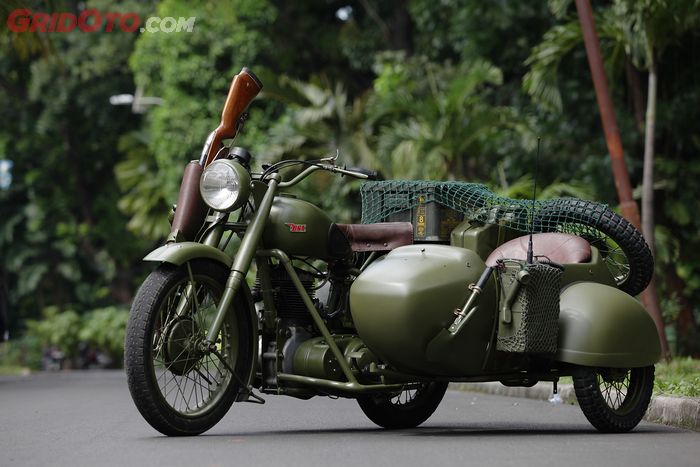 BSA M20 Army Look Custom Concept Industries