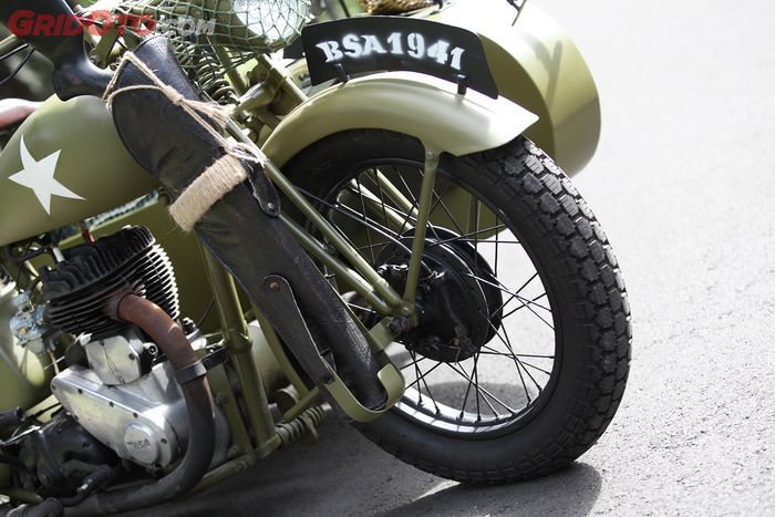 Modifikasi BSA M20 Army Look CCI