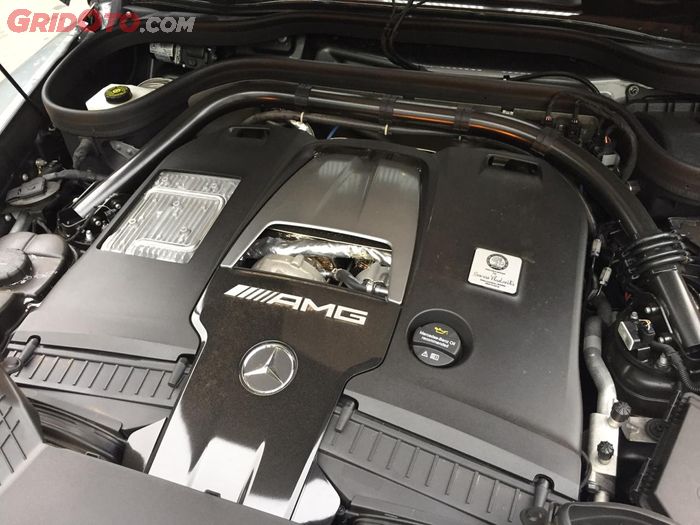 Mesin Mercedes-AMG G63 Edition One