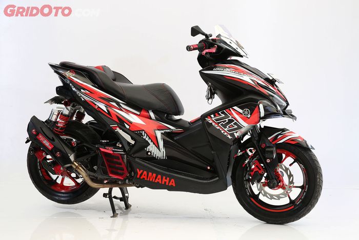Modifikasi Yamaha Aerox Sporty ARCI Makassar
