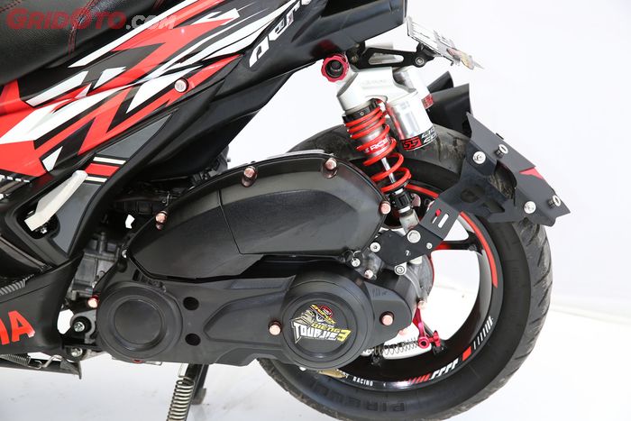 Modifikasi Yamaha Aerox Sporty ARCI Makassar