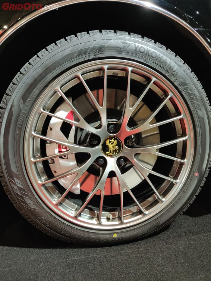 Komponen rem diupgrade lebih besar