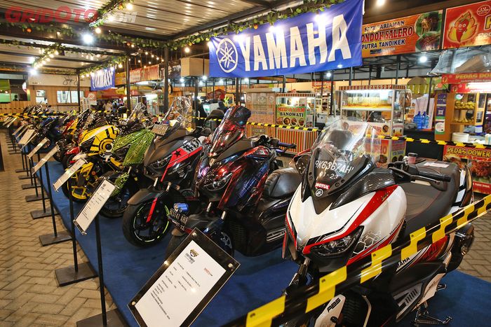 Tampilan XMAX 250  keren dan fungsional