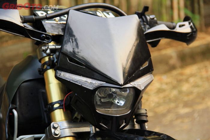 Modifikasi Suzuki Satria 120 Berbadan Hyosung RX 125