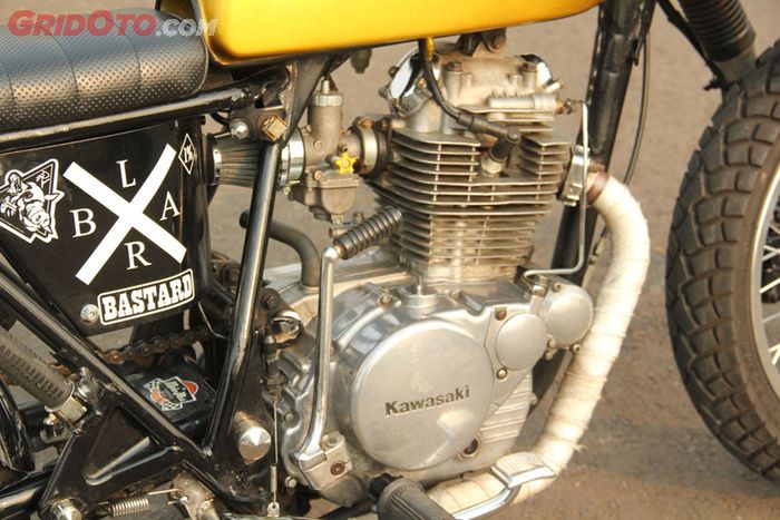 Kawasaki KZ 200 Classic British D'Romerz Custom