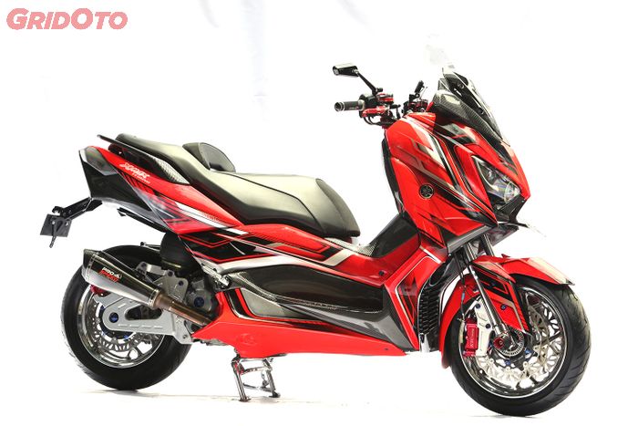 Modifikasi Yamaha XMAX 250 Best Innovation Big Bang Customaxi Yamaha