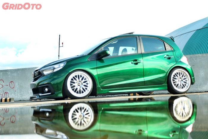 Siraman kelir green candy xyralic gold bikin makin unik