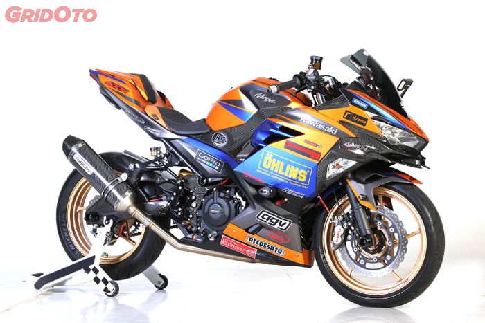 Modifikasi Kawasaki Ninja 250 2018 Racing Look Vanessa 80 Juta ++ Layz Motor