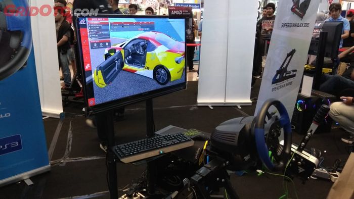 Ilustrasi alat E-Motorsport