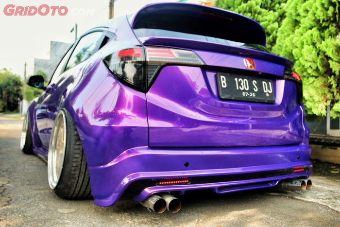 Radius fender dan wide body jadi makin semok