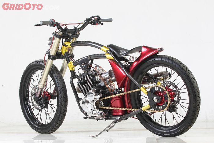 Yamaha Scorpio Konsep Sepeda Low Rider Protechnic