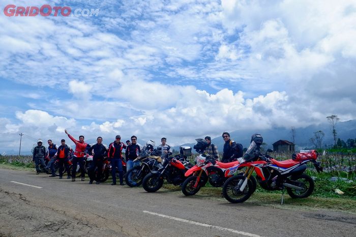 Foto-foto dulu di rute Dieng-Batur