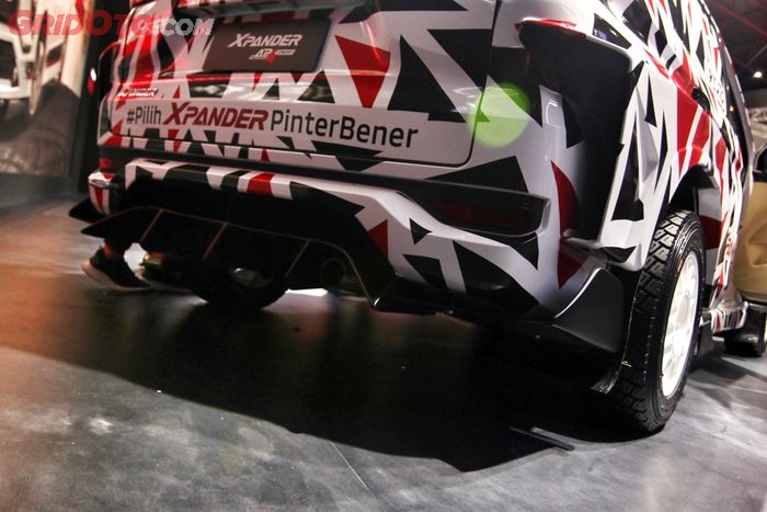 Diffuser tampil dengan desain agressif