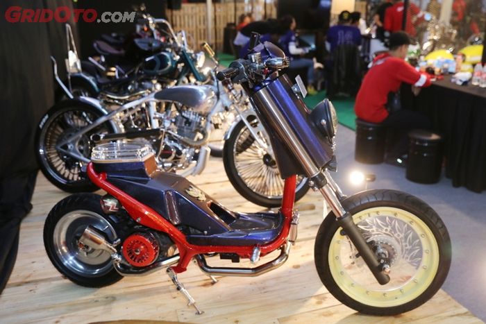 Modifikasi Kymco Trend berkonsep Honda Zoomer by Sonny Custom