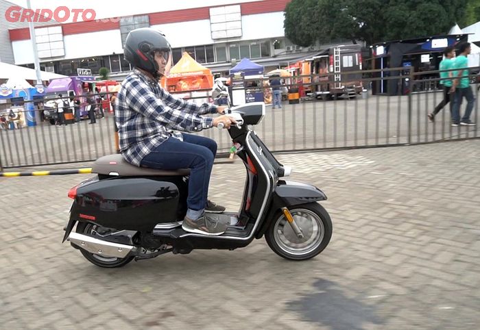 Tarikan Lambretta V200 Special lebih responsif