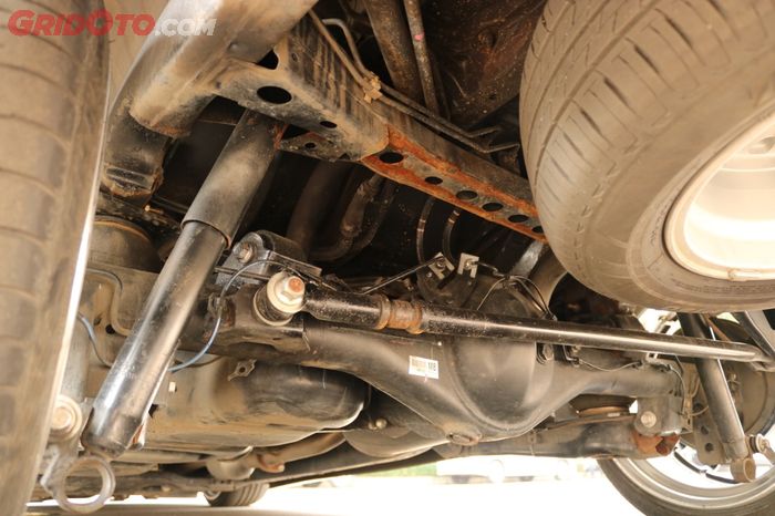 Undercarriage dimodifikasi agar bisa kandas