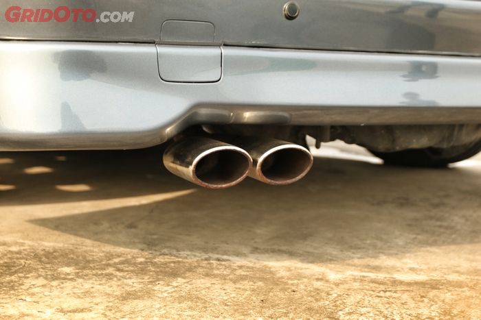 Ganti muffler di buritan