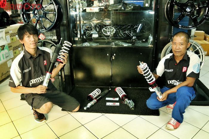 Coilover plug and play buatan Malaysia untuk Xpander