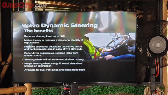 Kelebihan yang ditawarkan Volvo dari fitur Volvo Dynamic Steering.