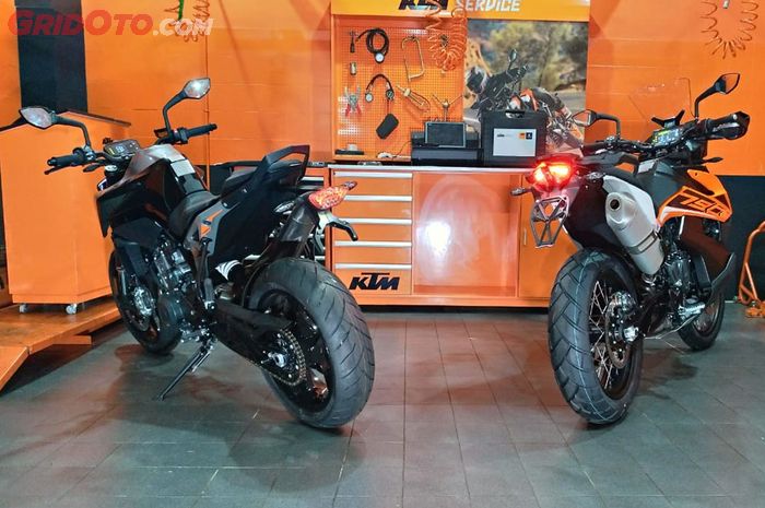 Buritan KTM 790 Duke dan 790 Adventure