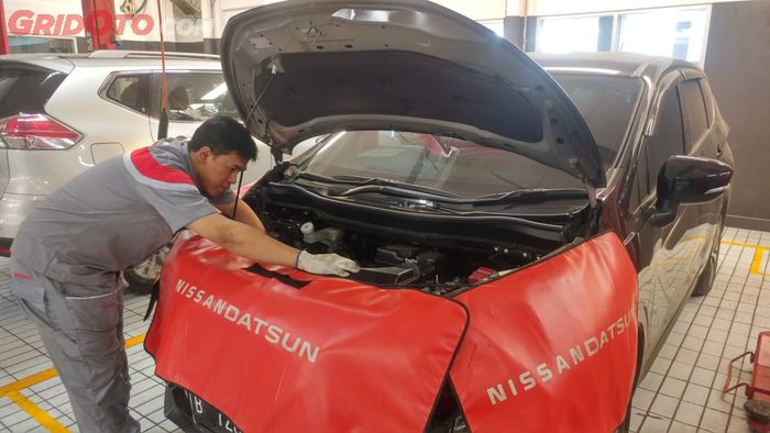 servis Nissan Datsun dibengkel resmi