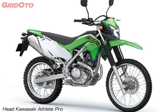 Modifikasi digital Kawasaki KLX 230 pakai headlamp Kawasaki Athlete Pro