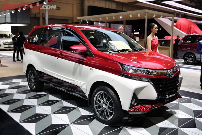 Toyota Avanza lebih fresh dengan dual tone di GIIAS 2019.