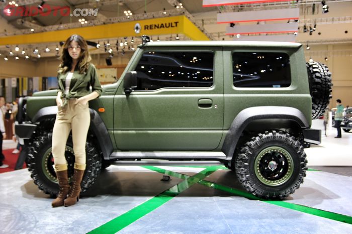 Kaki-kaki Jimny 2019 lebih jenjang