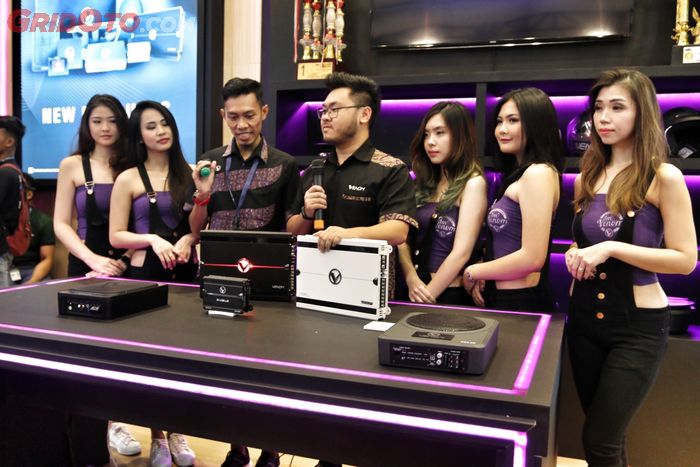 Venom Audio saat menjelaskan produk terbaru mereka