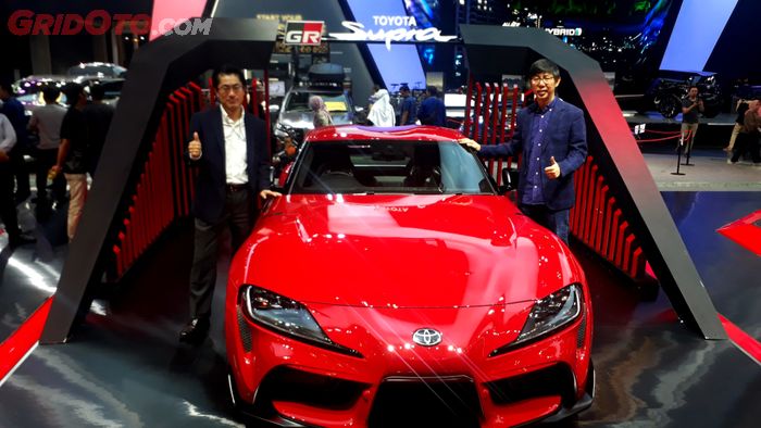 Toyota GR Supra diperkenalkan di GIIAS 2019