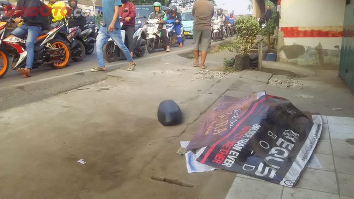korban berinisial SG tutup usia saat mengalami kecelakaan dengan Honda BeAT miliknya di Tangerang, Banten.