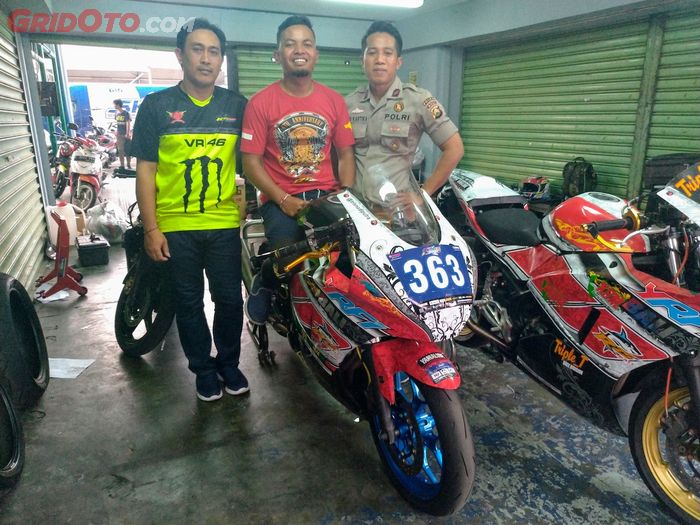 YRFI Bali Racing Team usai balapan Yamaha Sunday Race 2019 ronde 2 (28/7).