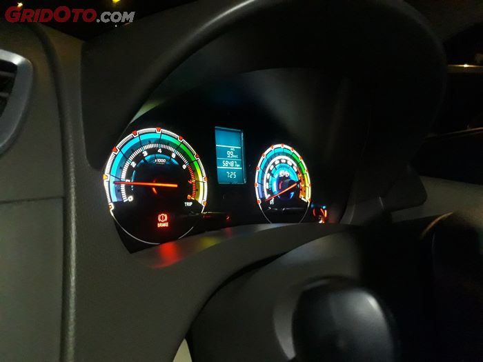 Speedometer custom dengan warna keren
