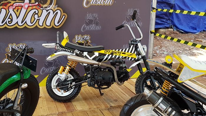 Honda Zoomer custom basis dari Astrea buatan Katros Garage