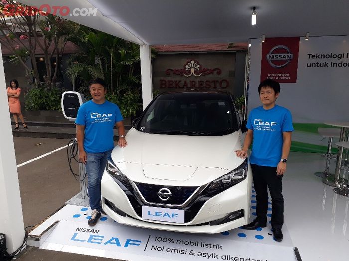 Nissan Leaf diperkenalkan di ajang IEMS 2019