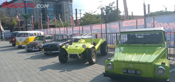 VW klasik sampai VW customjuga hadir nih dalam acara Burnout 2019.