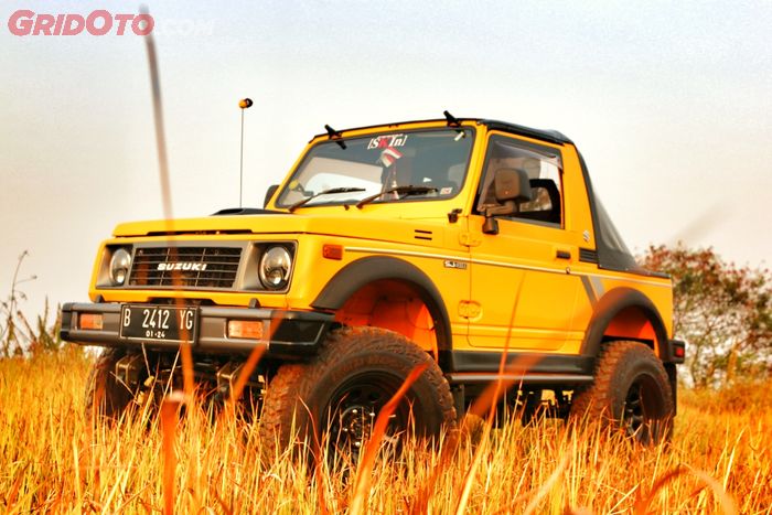 Suzuki Jimny Sierra sudah dimodifikasi total