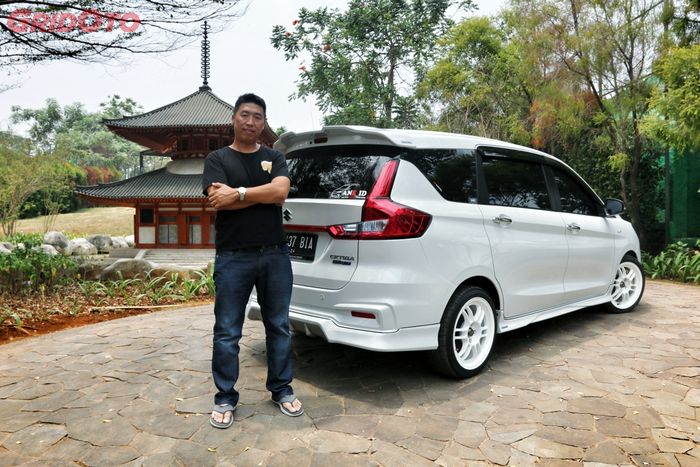 Jimmy Wijaya pemilik All New Ertiga Sport tergabung dalam komunitas All New Ertiga Indonesia (ANE_ID)