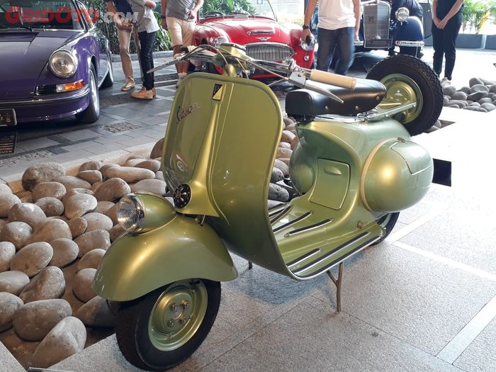 Moleknya Vespa 125 V3IT keluaran 1951