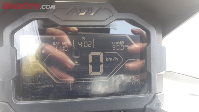 Honda ADV150 di Pekalongan. 1:37,3